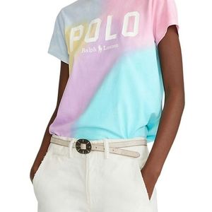 NWT Polo Ralph Lauren Women's Tie Dye Tee Large